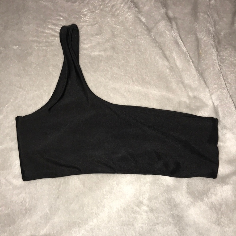 One shoulder swim top